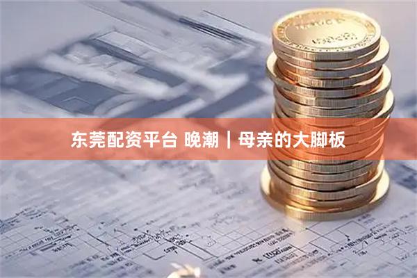 东莞配资平台 晚潮｜母亲的大脚板